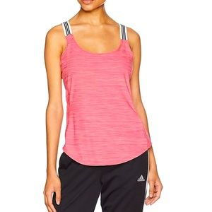 NWT Adidas Performer X-Back Tank Pinkish Orange Small